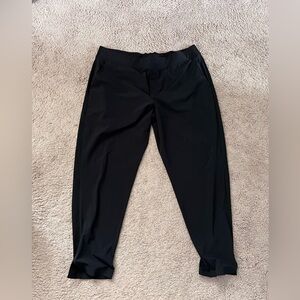 Athleta Brooklyn Ankle Pants Black size 16.